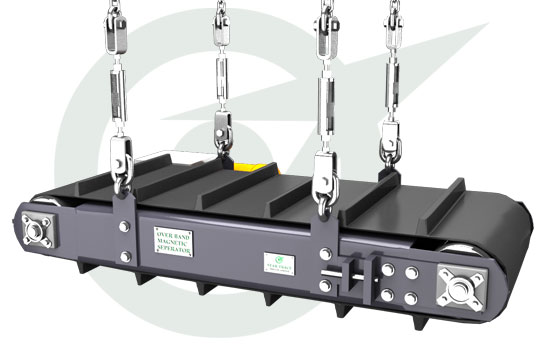Overband Permanent Magnetic Separators